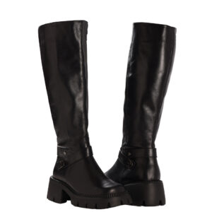 Bota Caña Larga Negra 6195